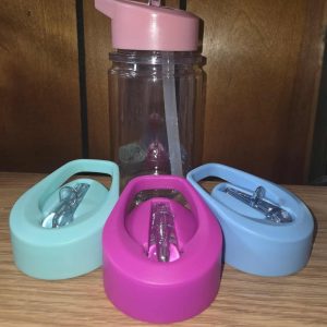 10 oz Plastic Kids Tumbler W/ Flip top Lid